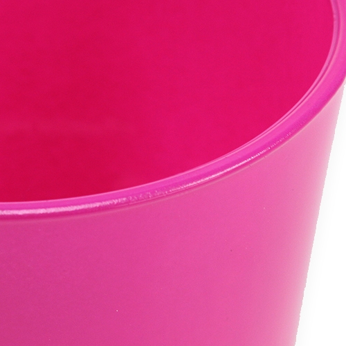 Floristik24 Mini vase de table rose Ø10cm H9cm