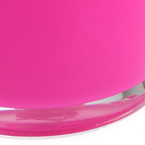 Floristik24 Mini vase de table rose Ø10cm H9cm