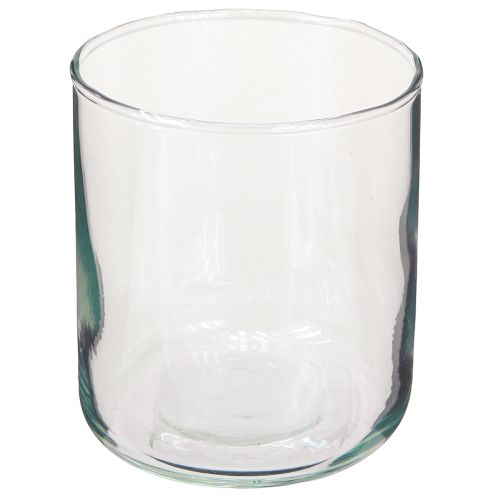 Floristik24 Vase en verre, vase à fleurs, vase décoratif en incolore Ø9cm H10cm
