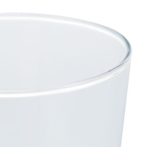Article Vase en verre Caro Ø6.3cm H20cm clair