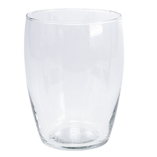 Floristik24 Vase en verre Hood clair Ø13.5cm H19.5cm