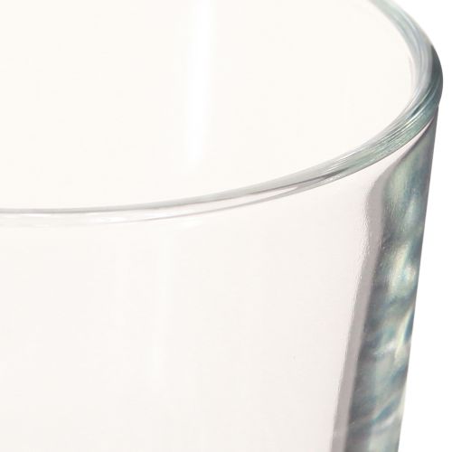Article Vase de table cylindrique en verre transparent Ø11,5cm H12cm