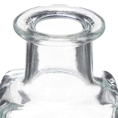 Article Mini vases en verre décoratifs pour intérieurs minimalistes et modernes, 11 cm, lot de 6