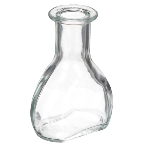 Mini vases en verre pour une décoration de table moderne et des touches élégantes, 11 cm, lot de 6