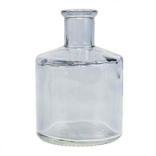Vase en verre flacons d&#39;apothicaire décoratif vase décoratif en verre teinté Ø7cm 6 pièces