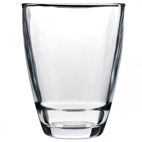 Floristik24 Jardinière orchidée verre clair H17cm L13cm