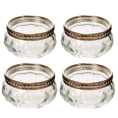 Porte-bougies chauffe-plat en