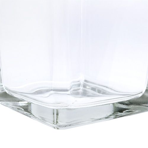 Article Cubes en verre transparent 10cm x 10cm x 10cm 6 pcs