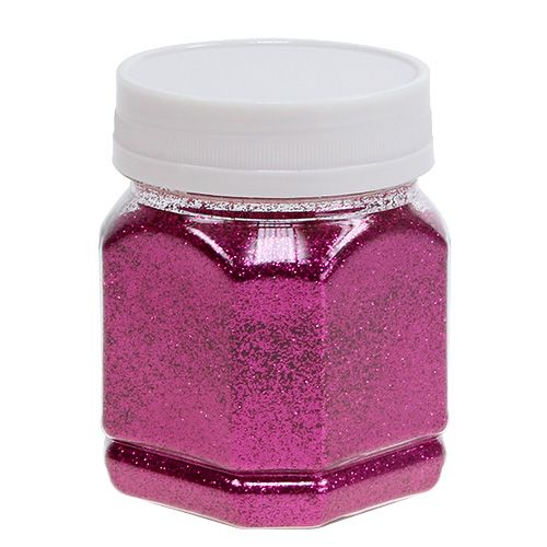 Floristik24 Poudre de paillettes fuchsia 115 g