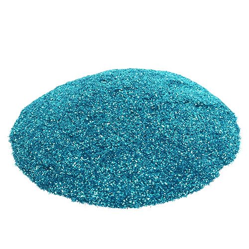 Floristik24 Poudre de paillettes turquoise 115 g