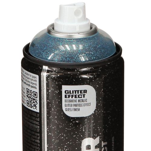 Article Spray pailleté Montana Effect Spray Paint Bleu Cosmos 400 ml