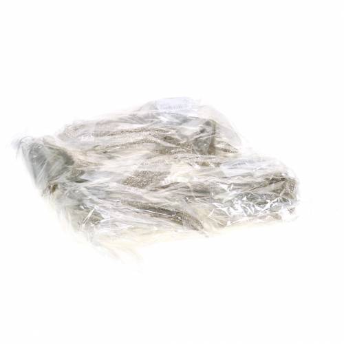 Floristik24 Décorations de sapin de Noël ailes d'ange paillettes champagne 16cm 12pcs