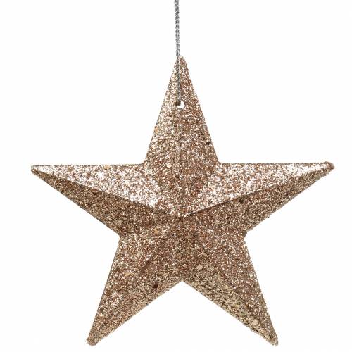 Article Glitter Star Gold Mix 9.5 / 5cm 18pcs