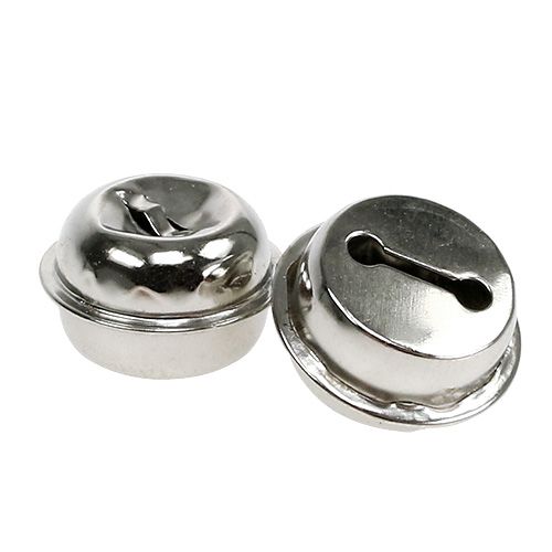 Pince cloche 19mm argent 20pcs