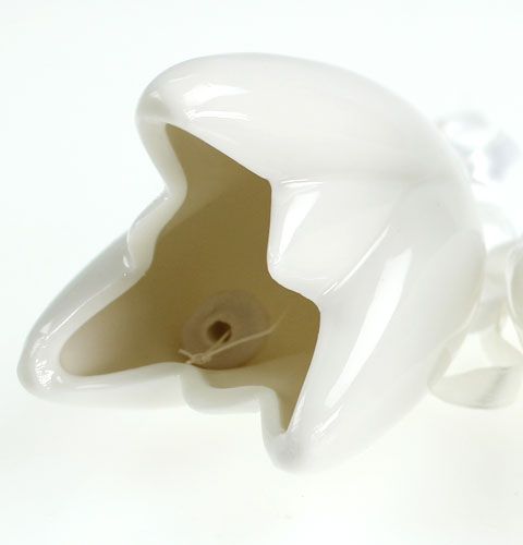 Floristik24 Campanule blanche à suspendre 9cm, 10cm 2pcs