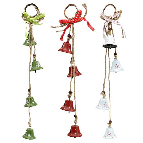 Cloche fixée pour suspendre 45cm. 3st