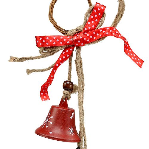 Floristik24 Cloche fixée pour suspendre 45cm. 3st