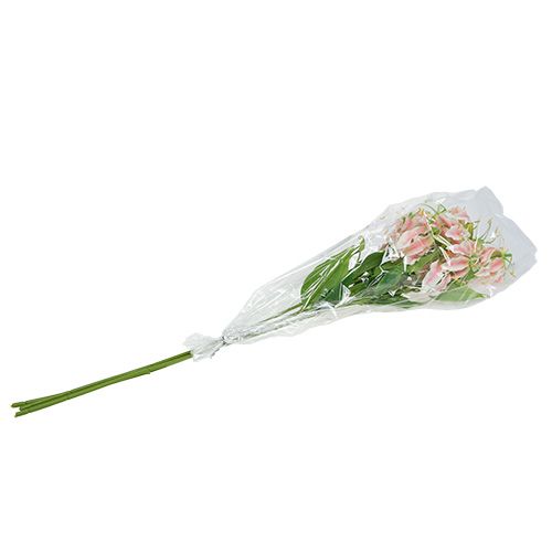 Floristik24 Gloriosa rose-blanc artificiel 84cm 3pcs