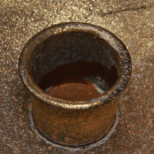 Floristik24 Décoration coupe dorée avec bougeoir or antique Ø10cm H6,5cm