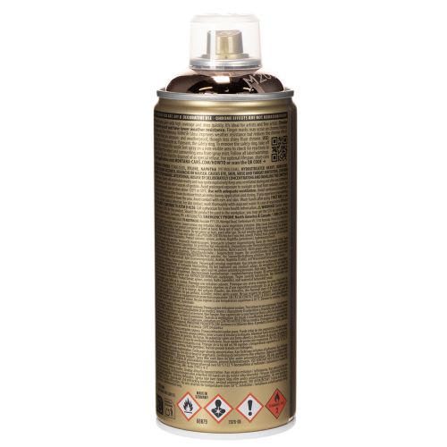 Peinture aérosol effet chrome cuivré pour projets créatifs Montana Cans 400 ml | Floristik24.be