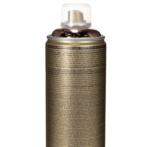 Peinture aérosol effet chrome