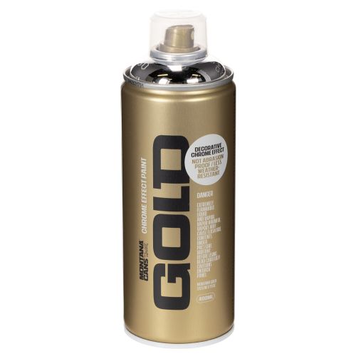 Spray décoratif effet chrome argenté pour usage intérieur Montana Cans 400ml
