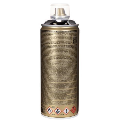 Spray décoratif effet chrome argenté pour usage intérieur Montana Cans 400ml | Floristik24.be