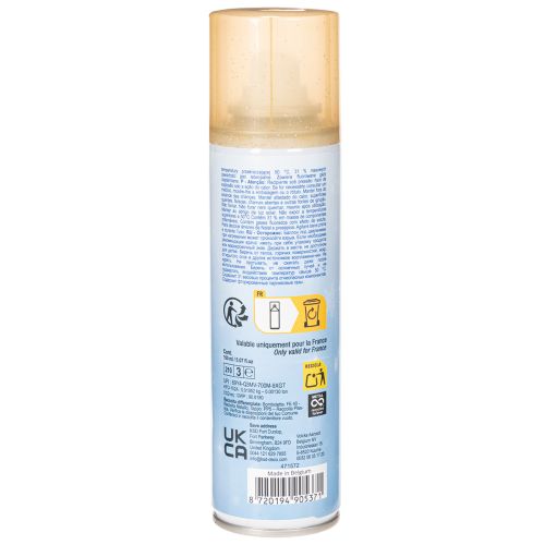 Spray pailleté doré pour décorations de Noël, 150 ml | Floristik24.be