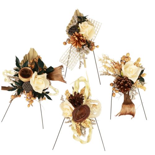 Article Arrangements funéraires Compositions florales 4 variétés 28pcs