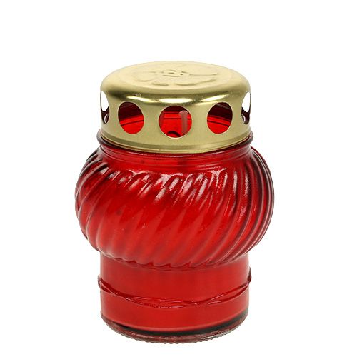 Floristik24 Lampe funéraire boule en verre Ø7,5cm H10cm 9 pcs