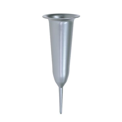 Floristik24 Vase funéraire argent 28,5cm