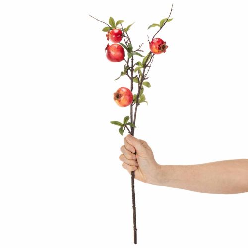 Branche de grenadier artificielle, idéale comme décoration de table, 68 cm. | Floristik24.be