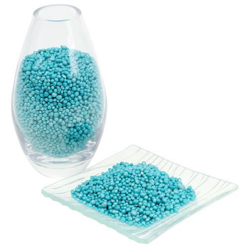 Floristik24 Granulés 2 – 4 mm turquoise Brillant Light 1 litre