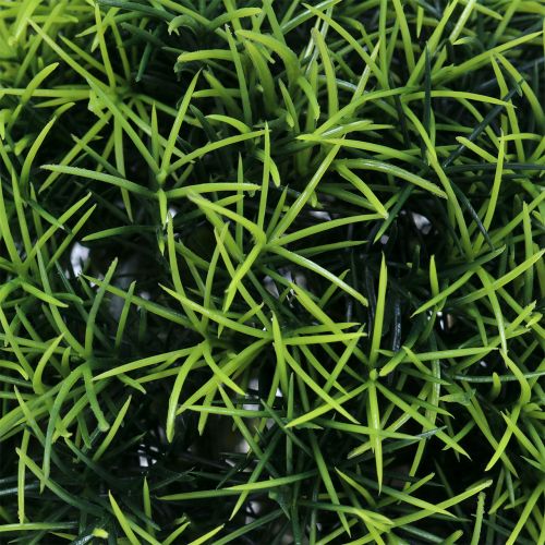 Floristik24 Boule d'herbe boule décorative artificielle verte Ø18cm 1 pièce