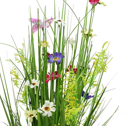 Floristik24 Bouquet d&#39;herbe avec fleurs 73cm