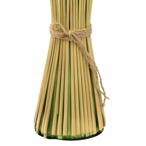 Article Décoration d&#39;automne en touffe d&#39;herbe avec ombelles 84cm