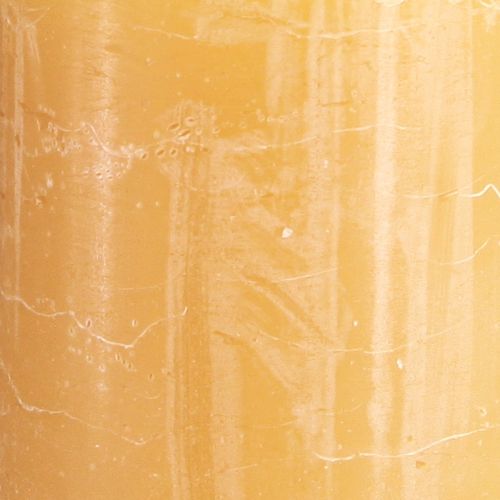 Article Grandes bougies en bougies pilier miel 85mmx200mm 2 pcs