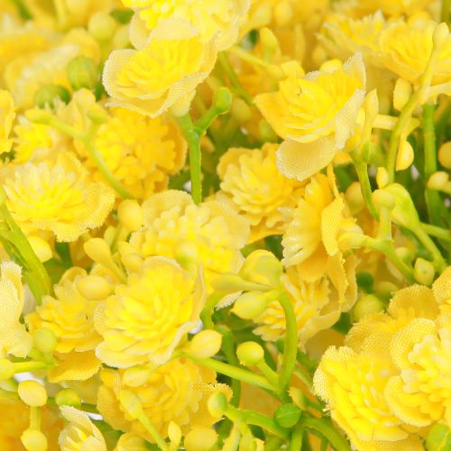 Article Gypsophile paniculée herbe de gypse fleurs jaunes L46cm 4 pcs