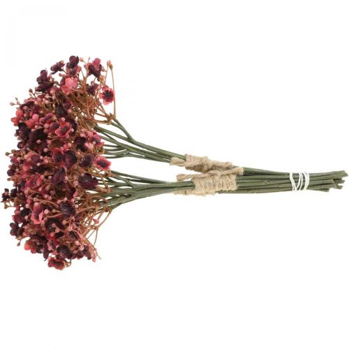 Article Gypsophile artificielle rouge fleurs artificielles automne 29.5cm 18pcs