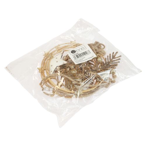 Article Décoration à suspendre Décorations de sapin de Noël étoile H38cm 3 pcs