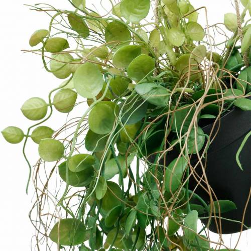 Article Plante suspendue en pot Plante verte artificielle Panier suspendu