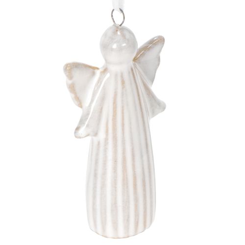 Article Pendentif ange décoratif à suspendre au sapin de Noël, 8 cm, lot de 4