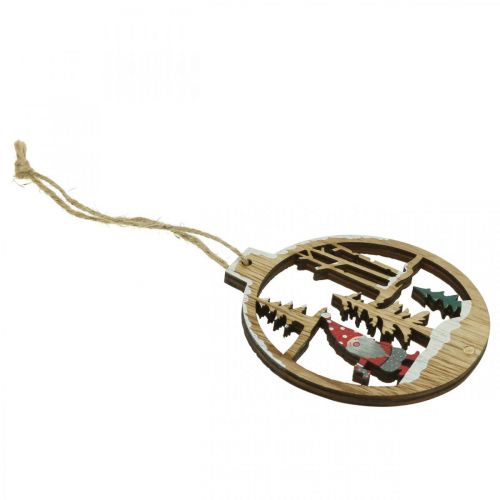 Floristik24 Pendentif de Noël décorations de sapin de Noël gnome 8/10cm 12pcs