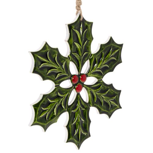 Ornement de houx, décoration de Noël à suspendre, 26 cm acheter | Floristik24.be