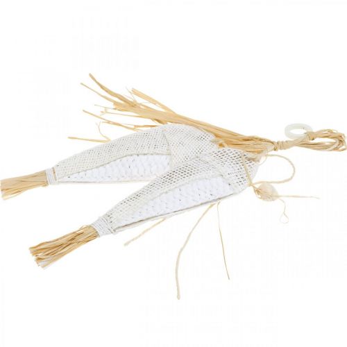 Article Poisson à accrocher, maritime, cintres de décoration avec poisson, décorations de fête tropicales