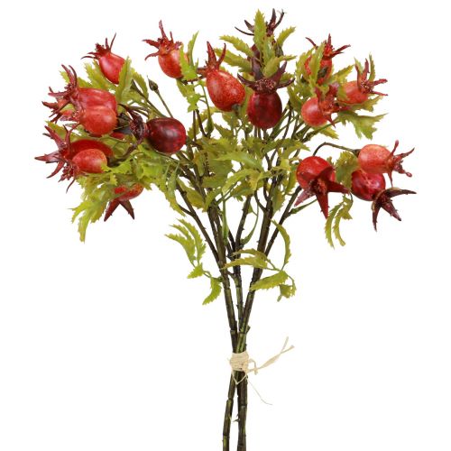 Rose Musquée Déco Branches de Rose Musquée Artificielle L48cm 3pcs