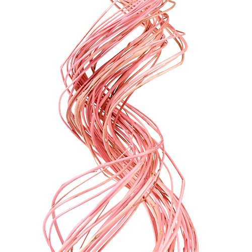 Floristik24 Saule demi-bouclé 100cm Rose 30 pcs