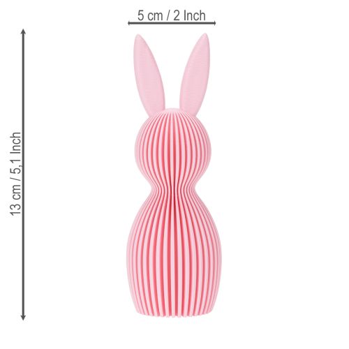 Article Lapin de Pâques décoratif, symbole de printemps pour la décoration intérieure, 13 cm, lot de 3