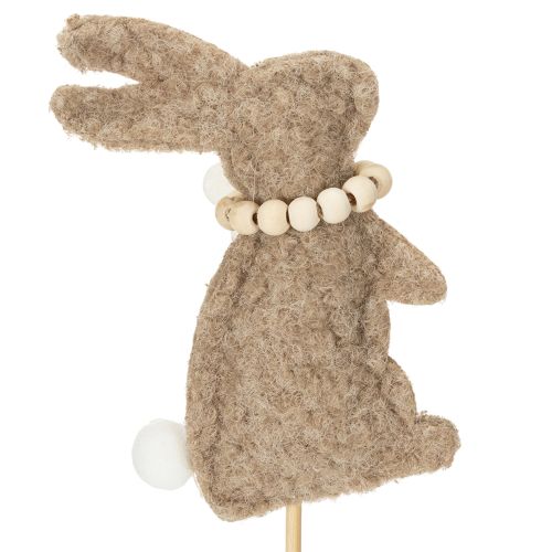 Article Figurine décorative de lapin de Pâques pour les décorations printanières et les accents saisonniers, 42 cm, lot de 8