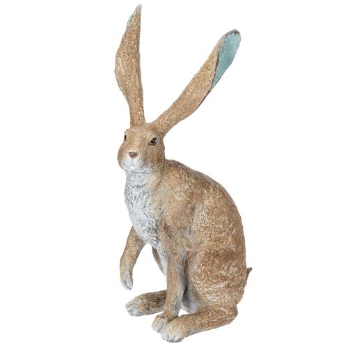 Figurine décorative de lapin pour des compositions printanières et pascales élégantes, 43 cm